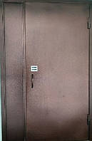 Двері металеві утеплені з кодовим замком 2100*1300