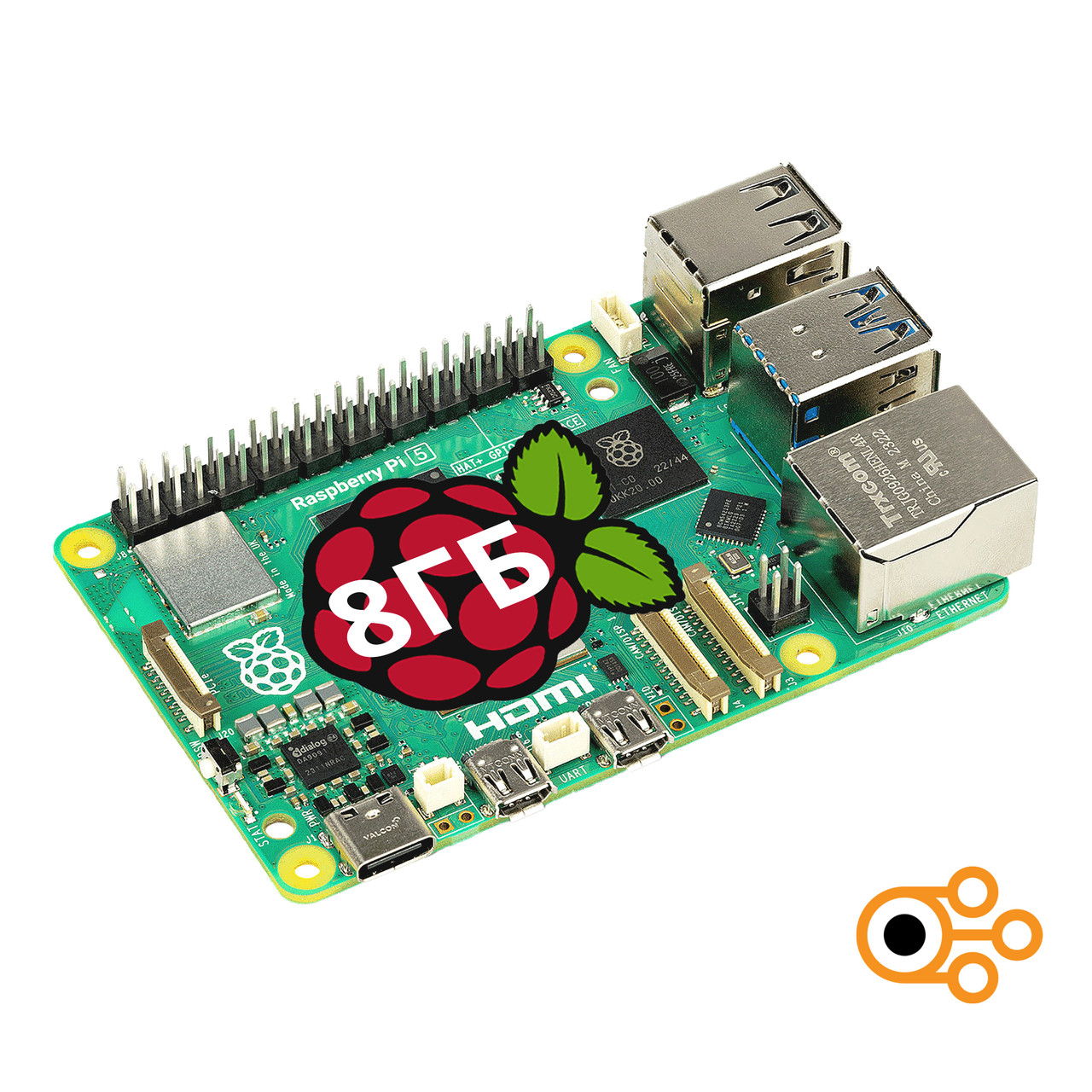 Мікрокомп'ютер Raspberry Pi 5 (8 ГБ), фото 1