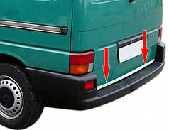 Накладка на кромка багажника нерж Carmos  Ляда - 1 двері для Volkswagen T4 Transporter
