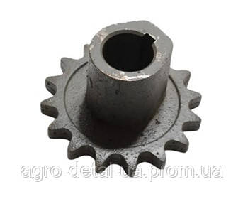 Звездочка Н.022.324-01 ведущая контр привода зернового элеватора (z=16; t=19.05) комбайна Дон-1500, фото 1