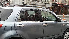 Накладка на ветровічок 2 шт  нерж для Daihatsu Terios 2006-2024 рр, фото 3