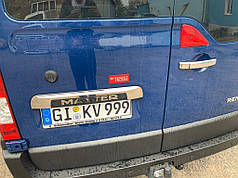 Планка над номером нерж. для Nissan NV400 2010-2024 рр