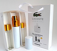 МУЖКИЙ МІНІ ПАРФЮМ LACOSTE L 12.12. BLANC, 3*15МЛ