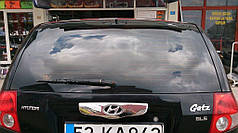 Накладка над номером 2002-2006  нерж. для Hyundai Getz