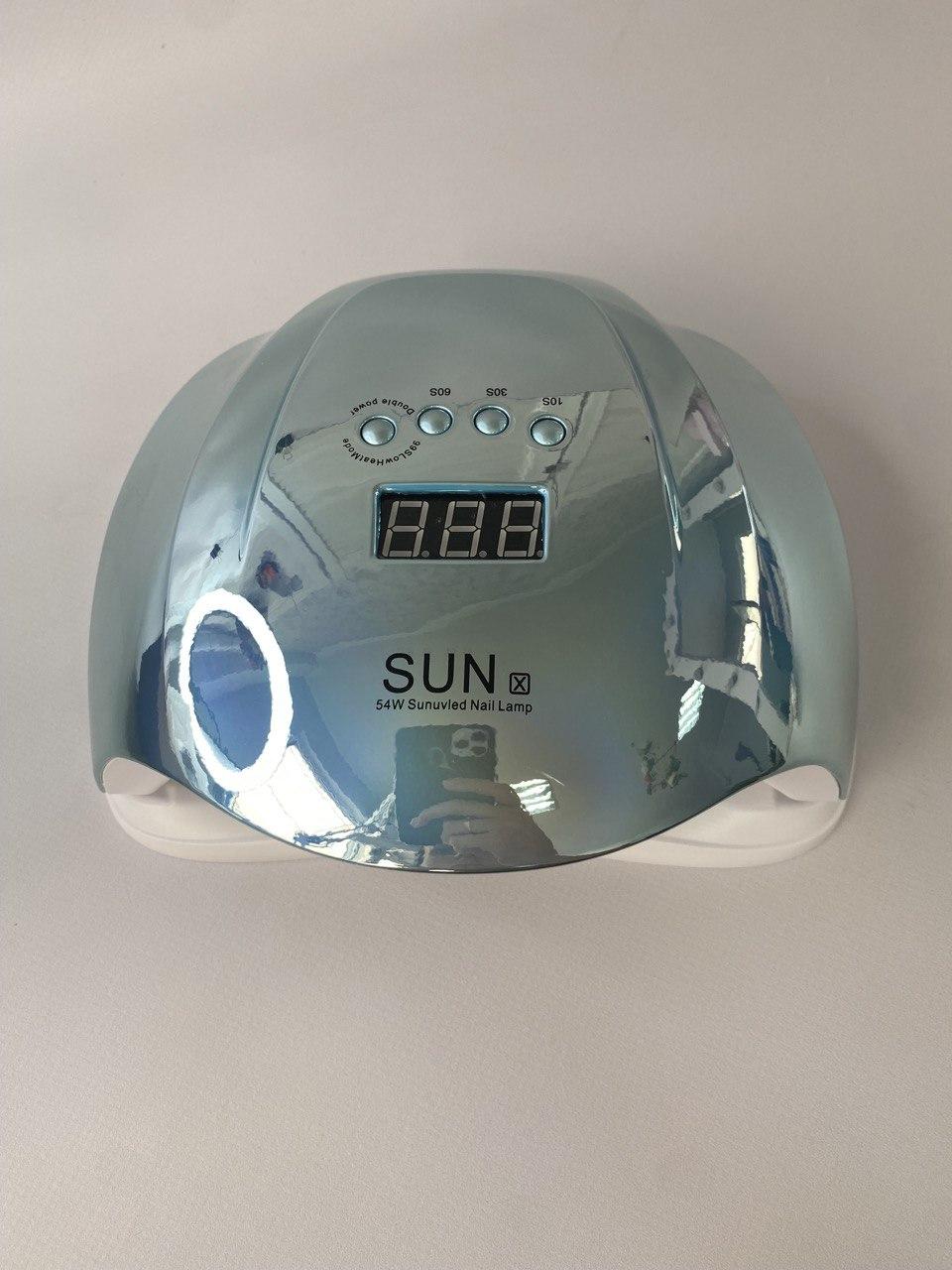 Профессиональная гибридная UV/LED лампа - SUN X Chrom, 54 Вт. Blue - фото 1 - id-p2065241129