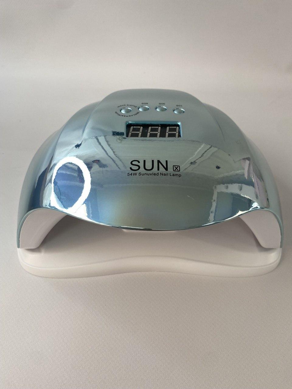 Профессиональная гибридная UV/LED лампа - SUN X Chrom, 54 Вт. Blue - фото 2 - id-p2065241129