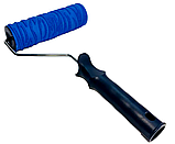 Валик з ручкою декоративний гумовий структурний КОРА ДЕРЕВА ПІД ДЕРЕВО 60х180мм для шпаклівки штукатурки, фото 7