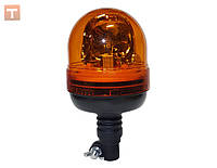 Маячок проблисковий помаранчевий 24v на шток (бездротове з'єднання)