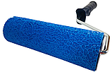 Валик з ручкою структурний декоративний АМЕРИКАНКА БУЛЬБАШКИ гумовий 60х180мм для шпаклівки штукатурки, фото 10