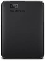 Внешний жесткий диск 2.5" USB 5.0TB WD Elements Portable Black (WDBU6Y0050BBK-WESN) DShop