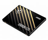 Накопичувач SSD  960GB MSI Spatium S270 2.5" SATAIII 3D TLC (S78-440P130-P83) DS, фото 3
