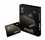 Накопичувач SSD  960GB MSI Spatium S270 2.5" SATAIII 3D TLC (S78-440P130-P83) DS, фото 6