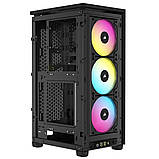 Корпус Corsair 2000D RGB Airflow Black (CC-9011246-WW) без БЖ Black DS, фото 7