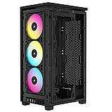 Корпус Corsair 2000D RGB Airflow Black (CC-9011246-WW) без БЖ Black DS, фото 8