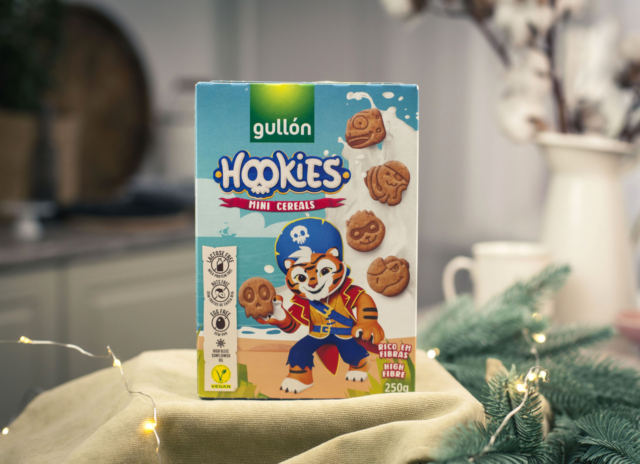 Печиво GULLON Hookies Mini Cereals 250 г. Іспанія