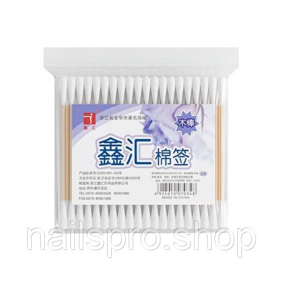 Ватні паличики 100 шт, фото 1
