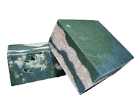 Натуральне мило з блакитною і зеленою глинами ручної роботи 100 г Pinka (НЗ)