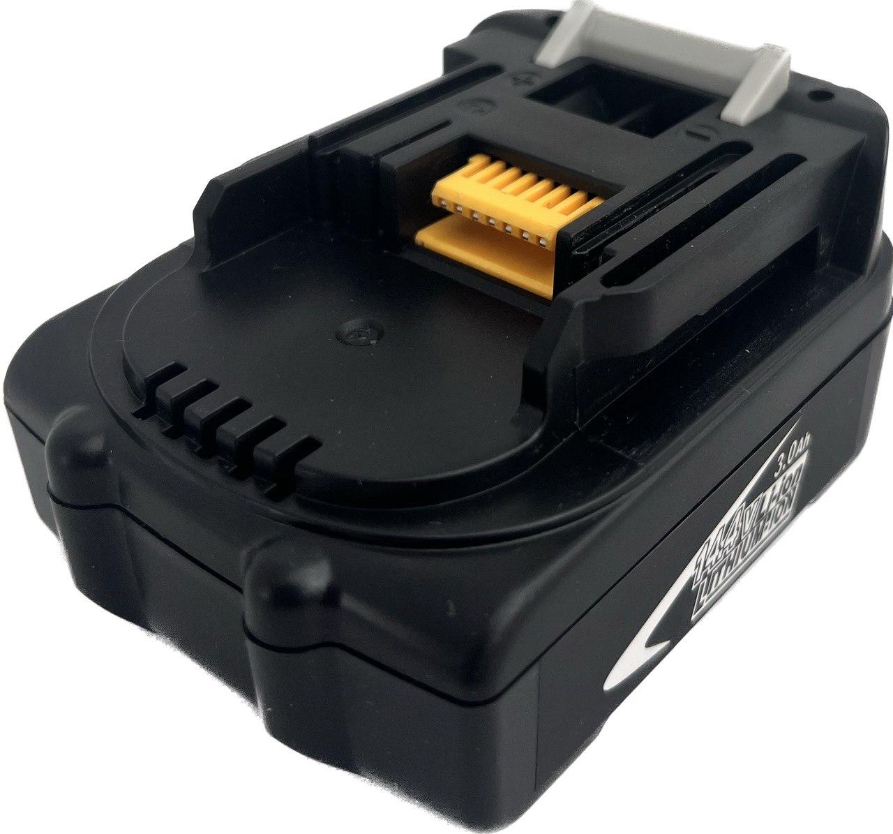 Акумулятор для MAKITA BL1430 (195444-8) від Power Profi 14.4В, 3Ач батарея BL1415 (195443-0), BL1413G (196375-4), 3