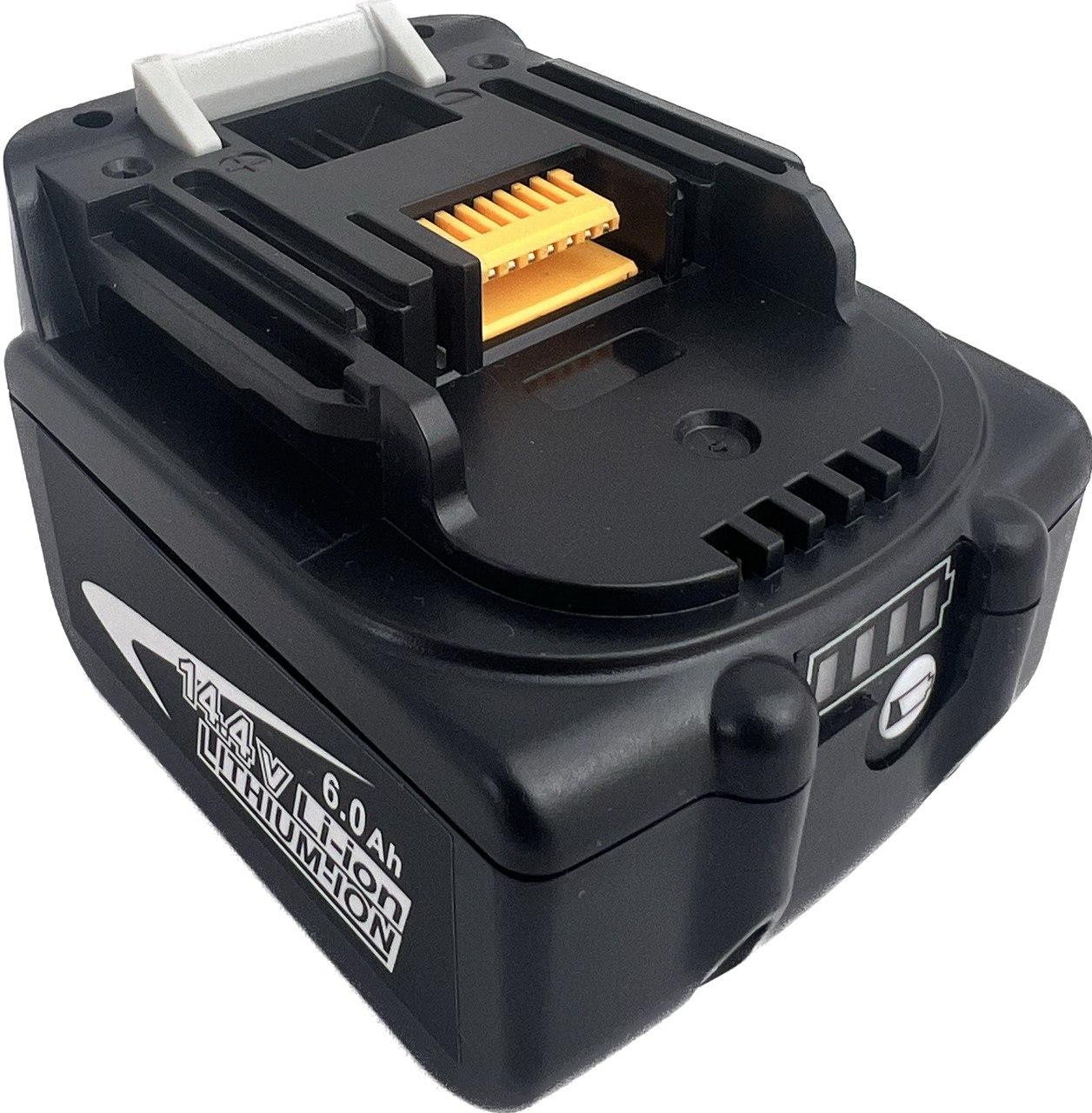 Акумулятор для MAKITA BL1460 від Power Profi 14.4В, 6Ач батарея BL1415 (195443-0), BL1430 (195444-8), 6