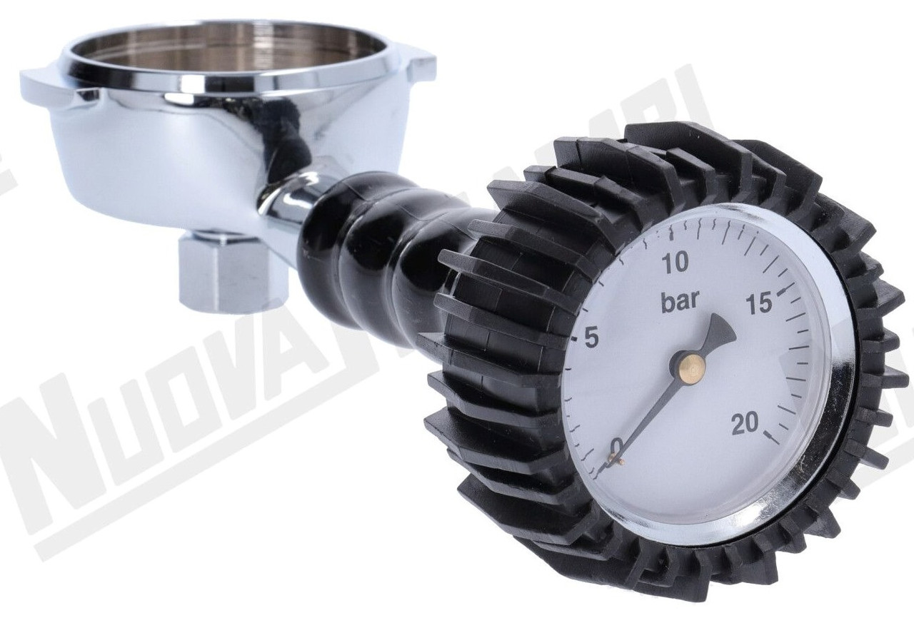 Холдер для перевірки тиску в кавомашинах VBM, Sanremo, Sab Italia, La Pavoni, Expobar, Brugnettii