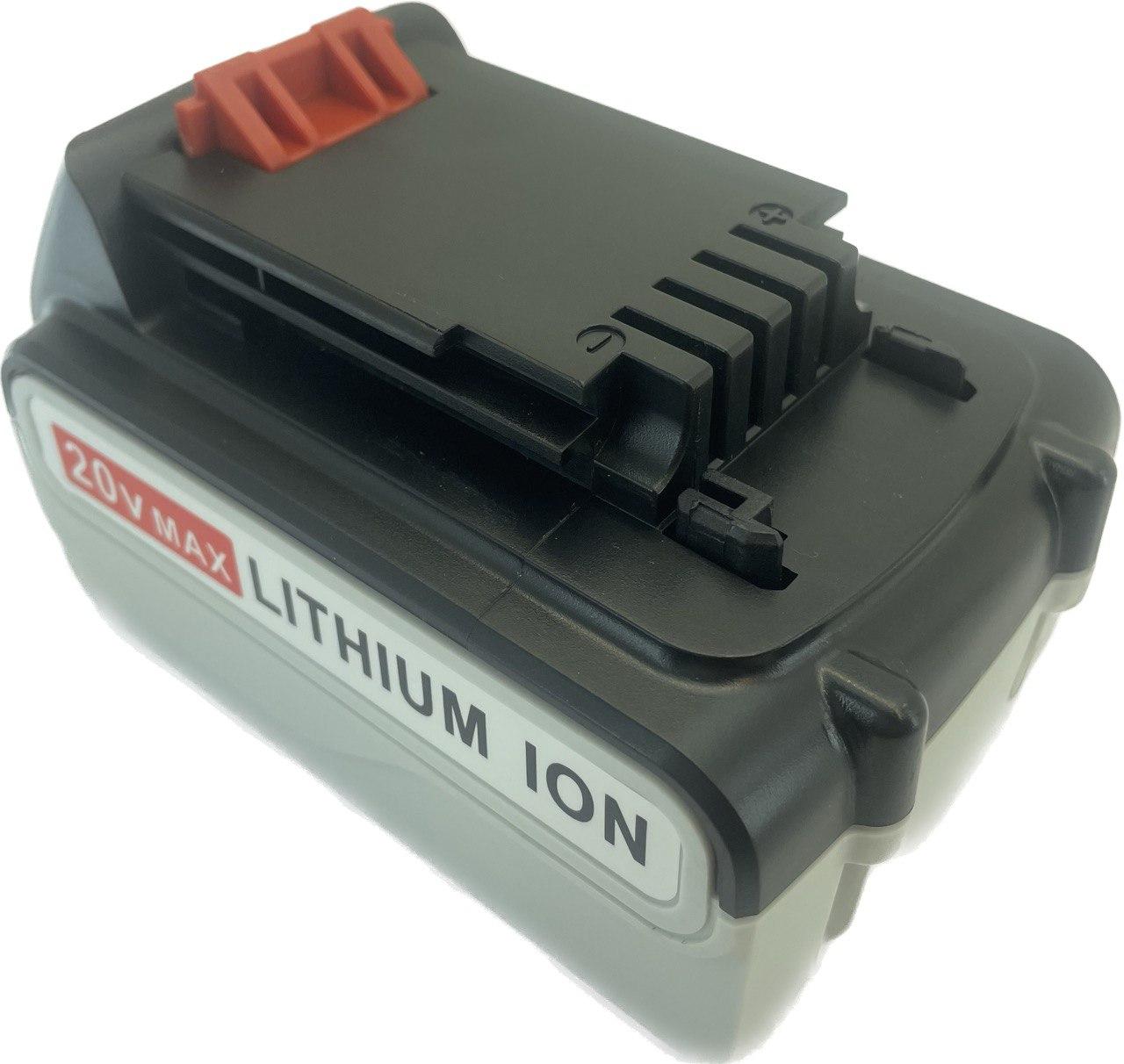 Акумулятор для Black&Decker LB20, LBX20 від Power Profi 18В, 4Ач батарея LBXR20, LB2X4020, SL186K, ASL188K, 4