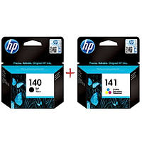 Комплект картриджей HP 140/141 Black/Color (Set140)