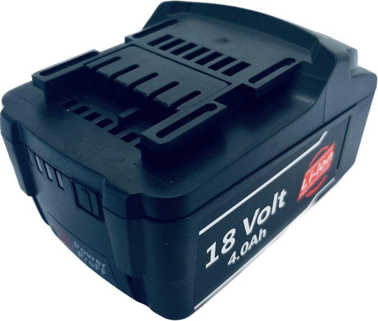 Акумулятор для Metabo 18 В Li HD 4 А/ч від Power Profi (624989000), 4