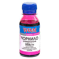 Чернила WWM U06 Magenta для Canon/HP/Lexmark 100г (U06/M-2) водорастворимые