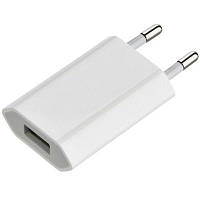 Мережевий зарядний пристрій iPhone 3G/3GS/4G/4GS/5 (1USBx1A) 1000mAh White (S07022)  Dshop