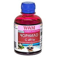 Чернила WWM C49 Magenta для Canon 200г (C49/M) водорастворимые