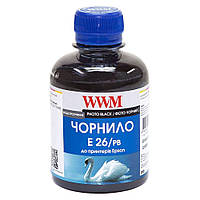 Чернила WWM E26 Photo Black для Epson 200г (E26/PB) водорастворимые