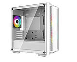 Корпус DeepCool CC360 WH ARGB (R-CC360-WHAPM3-G-1) без БЖ white DS, фото 3