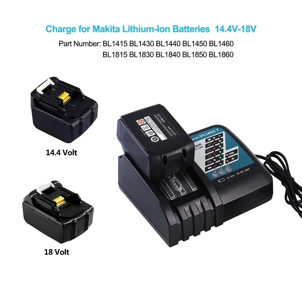 Зарядний пристрій Makita LXT, DC-18RC 14.4V-18V від Power Profi DC18RA, DC18SF 630868-6 BL1415