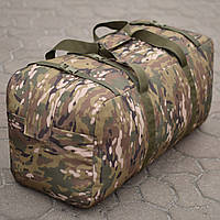 Тактическая походная военная сумка US мультикам 130л (85/38/40см) Оксфорд 600D Сумка транспортная ЗСУ