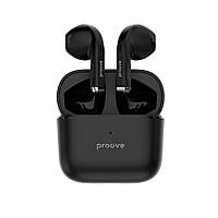 Бездротові навушники вкладиші Proove Mainstream TWS black | Bluetooth навушники з шумозаглушенням