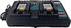 Зарядний пристрій Makita LXT, DC18RD 14.4V-18V від Power Profi DC18RA, DC18SF 630868-6 BL1415, фото 6