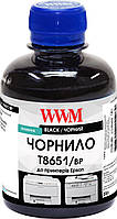 Чернила WWM T8651 Black для Epson 200г (T8651/BP) пигментные + шприц для заправки