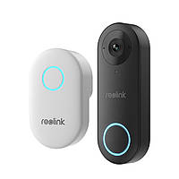 Відеодзвінок Reolink Video Doorbell Wi-Fi Чорний DS