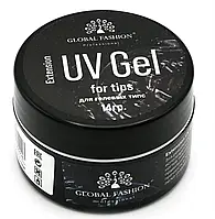 Гель для гелевих типс Global Fashion Extension UV Gel For Tips, 14 г