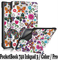 Чохол-книжка BeCover Ultra Slim Origami для PocketBook 740 Inkpad 3/Color/Pro Butterfly (707452) Dshop