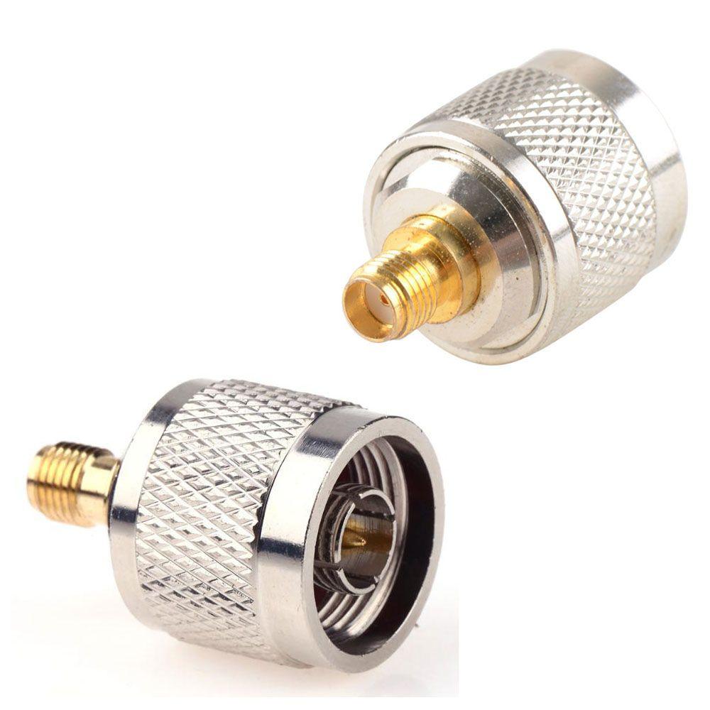 Перехідник антенний SMA Female - N type Male адаптер з'єднувач коннектор для антен подовжувачів радіостанцій, фото 1