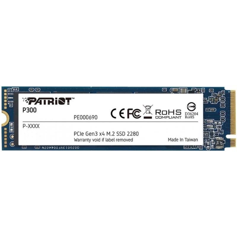 Накопичувач SSD 2TB Patriot P300 M.2 2280 PCIe NVMe 3.0 x4 TLC (P300P2TBM28) M.2 2280 DS