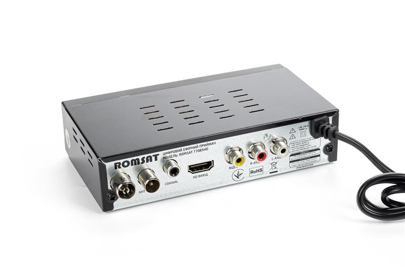 Тюнер DVB-T2 Romsat T7085HD Тюнер DS, фото 1