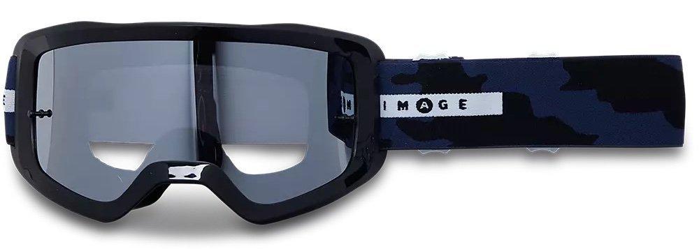 Маска кросова FOX MAIN II SPARK GOGGLE - NUKLR Black Mirror Lens