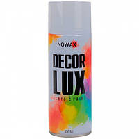 Краска белая глянцевая 450мл акриловая Decor Lux NOWAX ( ) NX48012-NOWAX