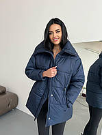 Зимняя теплая женская Куртка Ткань плащевка Lake, утеплитель 250 Размер 1(42-44);2(46-48)