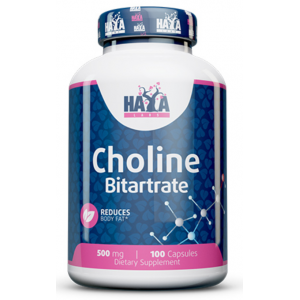 Харчова добавка Haya Labs Choline Bitartrate 500 мг 100 капсул