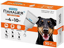 Краплі Superium Суперіум Панацея від глистів, бліх і кліщів для собак вагою від 4 до 10 кг, 1 піпетка (9142)