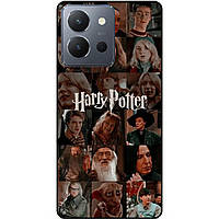 Силиконовый бампер чехол для Vivo Y36 с рисунком Harry Potter Гарри Поттер