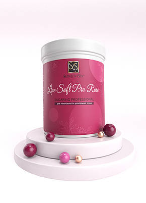Цукрова паста для депіляції м'яка Soft Pro Rose 1400 г, фото 1